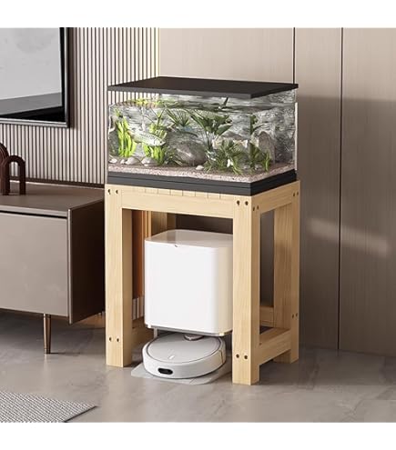 Amazon.co.jp: Goldlife 25cmキューブ水槽対応 木製水槽台 横幅25cm